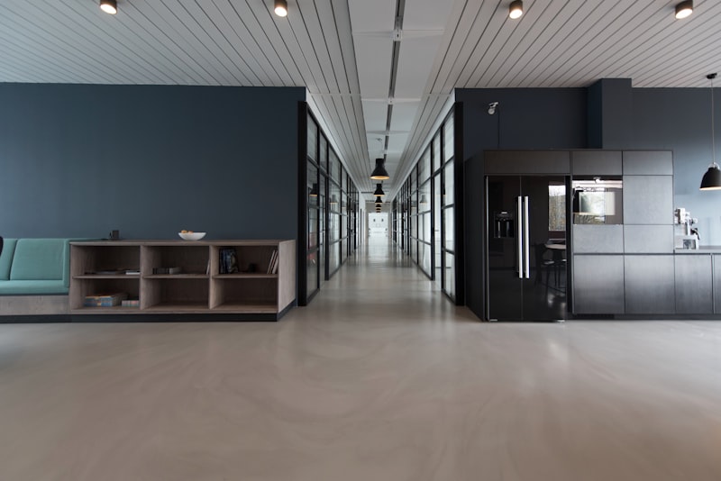 Modern business workspace